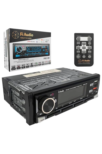 Fi Audio Fr-2100 Oto Teyp 4X50 Watt Bluetooth Carlive 2Xusb Type-C Sd Fm Aux Lucest Yeni