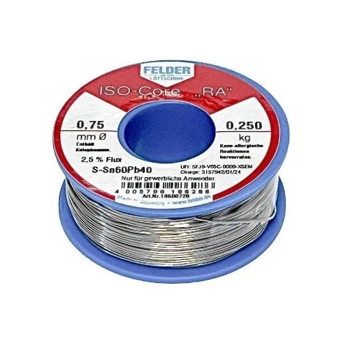 Felder 0.75 mm 250 gr Lehim Teli - Felder