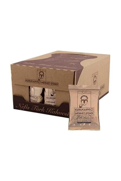 Kurukahveci Mehmet Efendi Türk Kahvesi 25 x 100 G ürün görseli 1