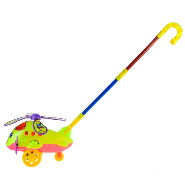 Oyuncak Uçak Sopalı Sevimli Tombul Uçak 30 Cm - 3