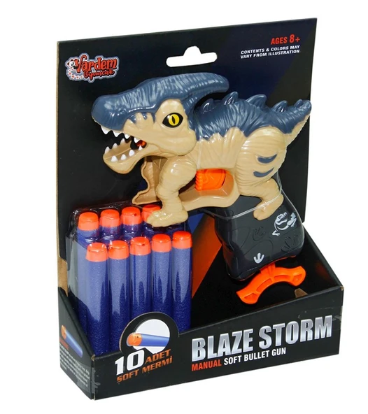 Yumuşak Mermili Dinazor Tabanca ürün görseli