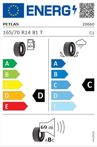 Petlas Elegant PT311 165/70 R14 81T Yaz Lastiği - 2025 - Resim 2