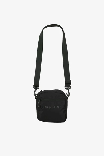 Jack & Jones Jacnorth Slıngbag Erkek Siyah Omuz Çantası 12263803-Black