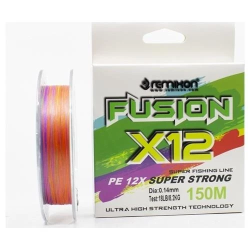 REMIXON FUSION 150 M 0,14MM X12 MULTICOLOR