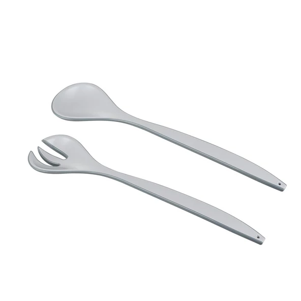 Mithra Life 7 Parça Gri Servis Sunum Salata Hazırlık Seti MIT1091 - 3