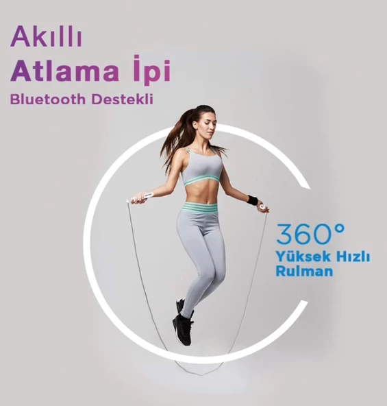 Neutron Ayarlanabilir İpli ve Toplu Akıllı Atlama İpi - 4