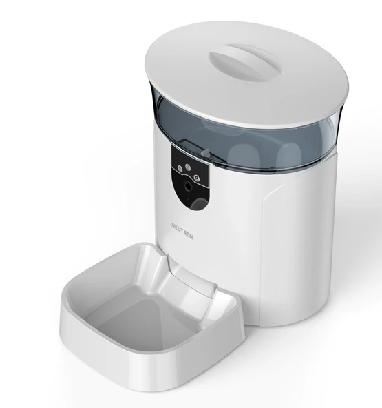 Neutron Kameralı ve Sesli Wi-Fi Destekli 7 Lt Akıllı Mama Kabı - 2