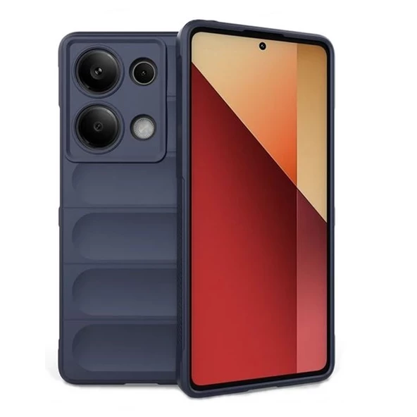 Gpack Xiaomi Redmi Note 13 Pro 4G Kılıf Etnik Optimum Mat Kamera Korumalı Silikon - Resim 2