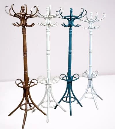 Askılık Ahşap bambu 90393 Model 4Renk 4 Adet DEMONTE Sağlam Şık Demont El Yapımı - 4