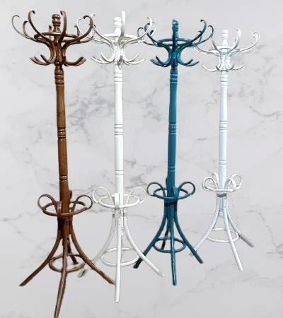 Askılık Ahşap bambu 90393 Model 4Renk 4 Adet DEMONTE Sağlam Şık Demont El Yapımı - 2