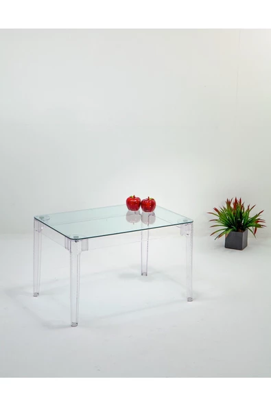 SANDALİE  Sermetto 80x120 Masa - Şeffaf