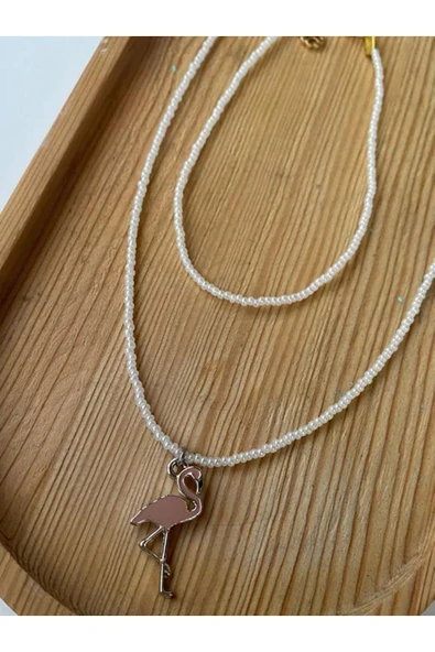 Flamingo Renkli Fimo Halhal Takı Seti Pytkfmklyhlhl20 - Resim 2