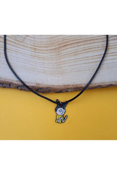 Rick Kolye Unisex İpli Kolye PYTKKOLYE301 - Resim 3