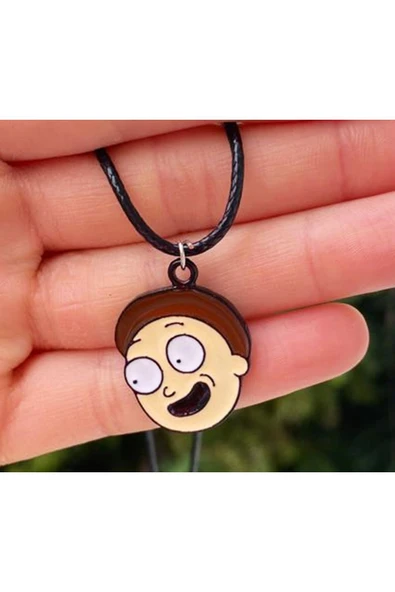 Rick Kolye Unisex İpli Kolye PYTKKOLY31 - Resim 3