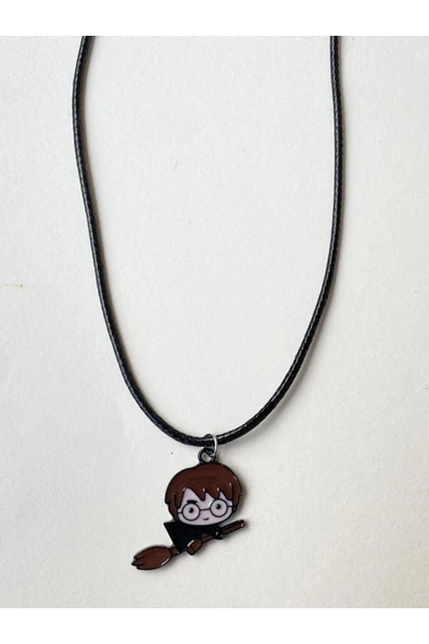 HP Süpürge Kolye Unisex İpli Kolye PYTKKOLYE236 - Resim 2