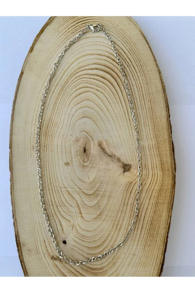 Gümüş Rengi Zincir Kolye Unisex Zincir Kolye PYTKZNCKLY240 ürün görseli