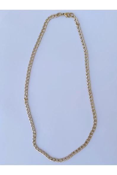 Gold Zincir Kolye Unisex Zincir Kolye PYTKZNCKLY231 - Resim 3