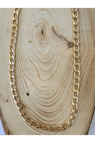 Gold Zincir Kolye Unisex Zincir Kolye PYTKZNCKLY230 - Resim 2