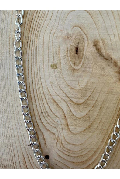 Gümüş Rengi Zincir Kolye Unisex Zincir Kolye PYTKZNCKLY241 - Resim 3