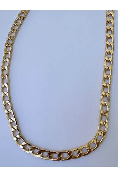 Gold Zincir Kolye Unisex Zincir Kolye PYTKZNCKLY230 - Resim 3