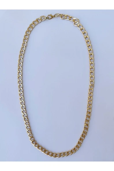 Gold Zincir Kolye Unisex Zincir Kolye PYTKZNCKLY230 - Resim 5