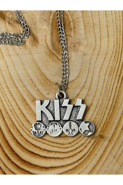 Kiss Rock Metal Grup Zincir Kolye PYTKZNKLY185