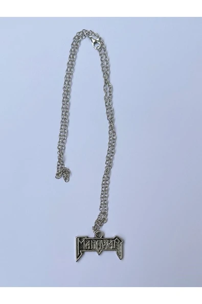 Manowar Rock Metal Grup Zincir Kolye PYTKZNKLY189 - Resim 5