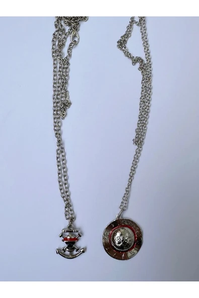 One Piece Anime BFF 2li Zincir Kolye PYTKZNKLY176 - Resim 4