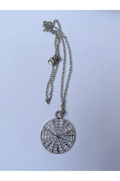 Örümcek Ağı Spider Zincir Kolye PYTKZNKLY220 - Resim 3