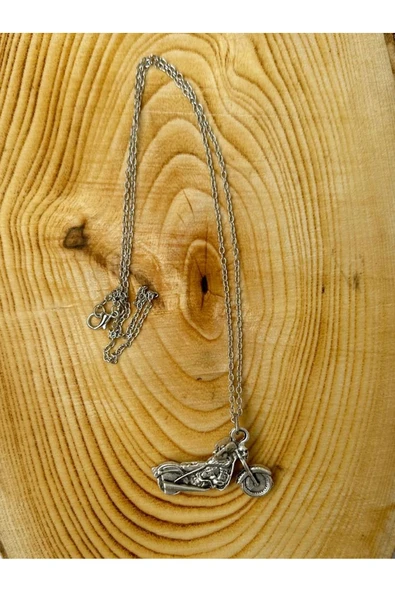 Motorsiklet Zincir Kolye PYTKZNKLY218 - Resim 2