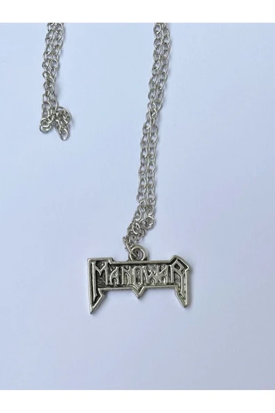 Manowar Rock Metal Grup Zincir Kolye PYTKZNKLY189 - Resim 3