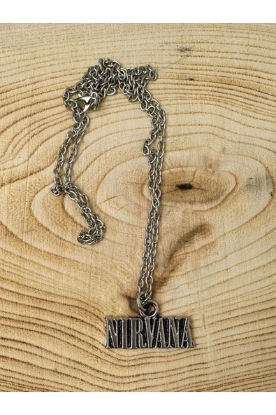 Nirvana Rock Metal Grup Zincir Kolye PYTKZNKLY192 - 4
