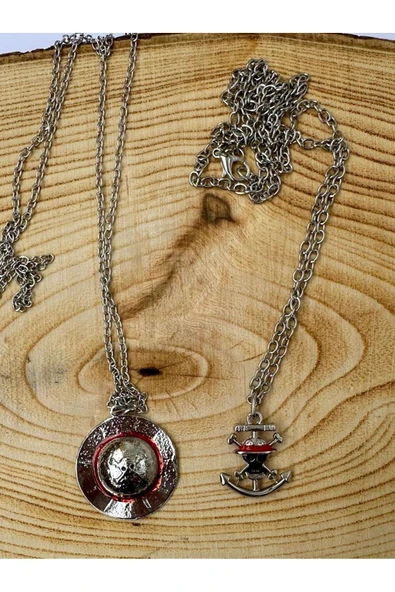 One Piece Anime BFF 2li Zincir Kolye PYTKZNKLY176 - Resim 2