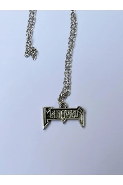 Manowar Rock Metal Grup Zincir Kolye PYTKZNKLY189 - Resim 4