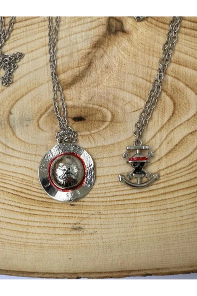 One Piece Anime BFF 2li Zincir Kolye PYTKZNKLY176 ürün görseli