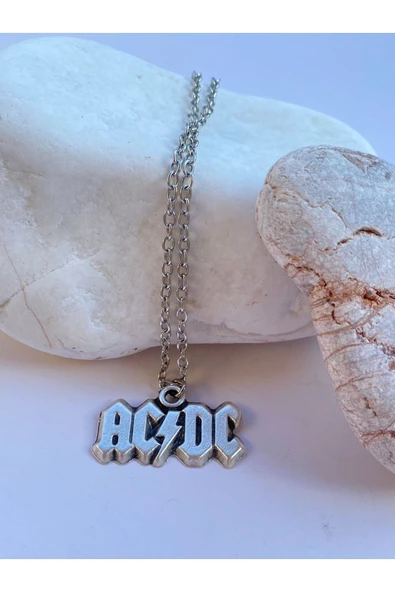 Acdc Rock Metal Zincir Kolye PYTKZNKLY110 - 6