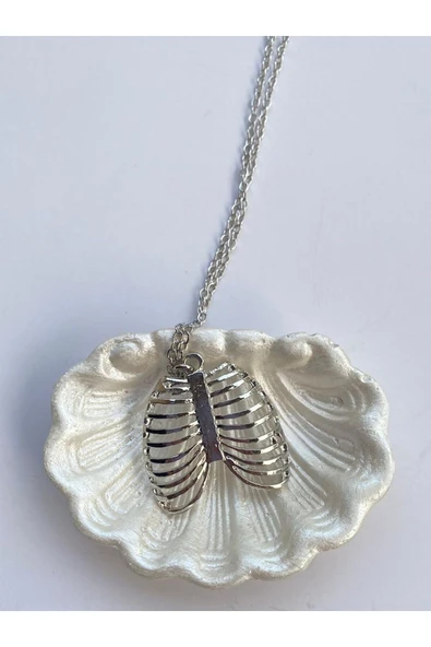 İskelet Kurukafa Skull Zincir Kolye Pytkznkly122 - Resim 6