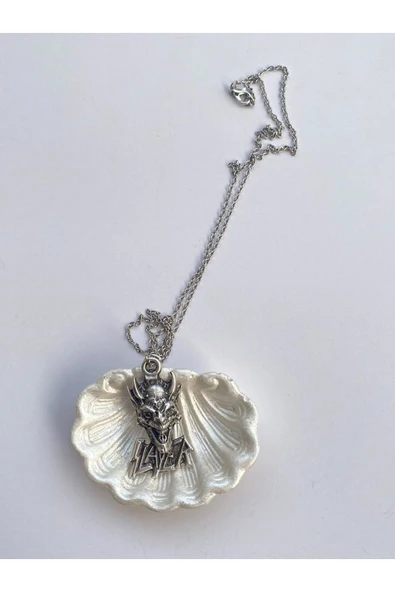 Slayer Rock Metal Zincir Kolye PYTKZNKLY117 - Resim 5