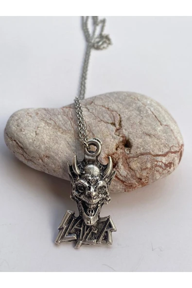 Slayer Rock Metal Zincir Kolye PYTKZNKLY117 ürün görseli