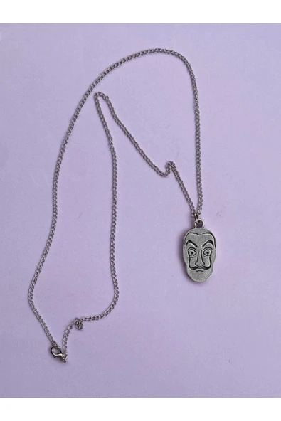 Salvador Dali Zincir Kolye PYTKZNKLY87 - Resim 3