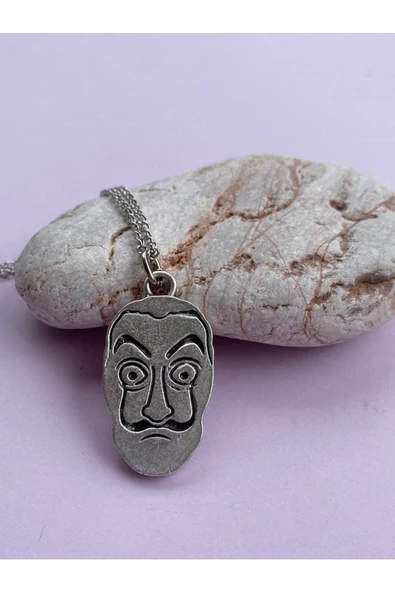 Salvador Dali Zincir Kolye PYTKZNKLY87 ürün görseli