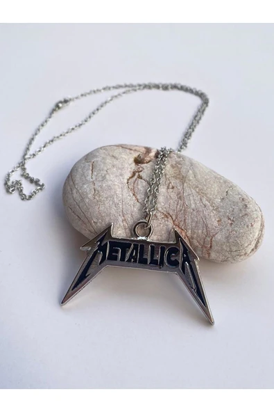 Metallica Rock Metal Zincir Kolye PYTKZNKLY113 ürün görseli