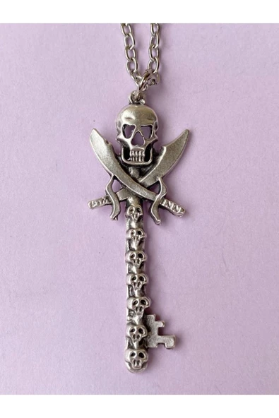 Kurukafa Skull Anahtar Zincir Kolye PYTKZNKLY64 - 3