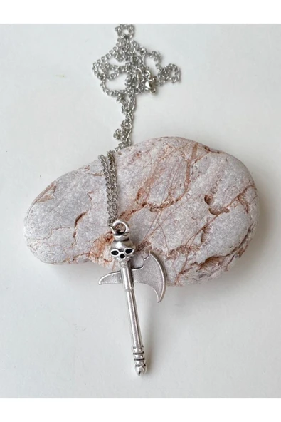 Kurukafa Skull Balta Zincir Kolye PYTKZNKLY61 ürün görseli