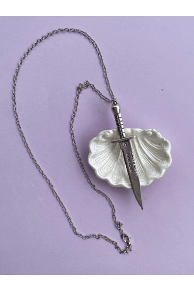 Bıçak Zincir Kolye PYTKZNKLY46 - Resim 2