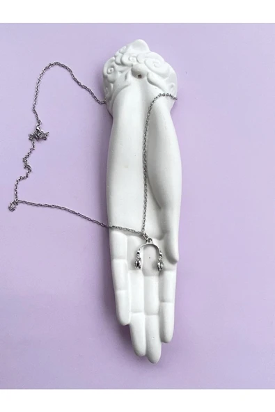 Kulaklık Müzik Zincir Kolye PYTKZNKLY60 - Resim 4