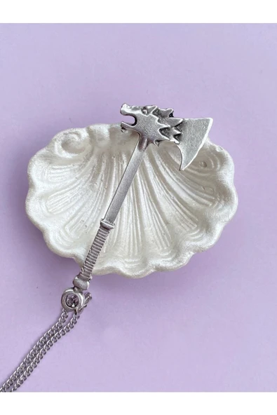 Kurukafa Skull Kurt Balta Zincir Kolye PYTKZNKLY66 - Resim 6