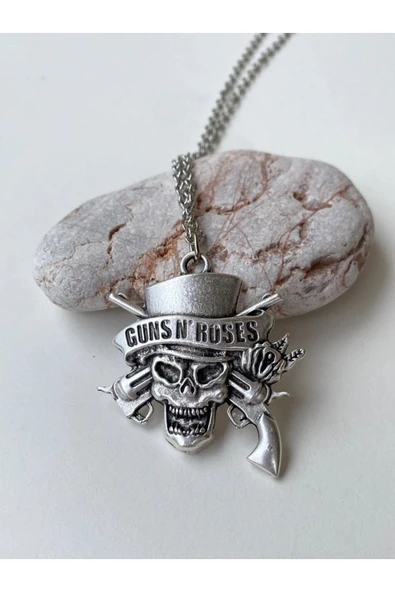 Guns'n Roses Rock Metal Grup Zincir Kolye Pytkznkly15