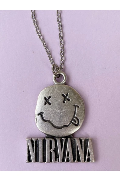 Nirvana Kolye Rock Metal Grup Zincir Kolye Pytkznkly34 - 4