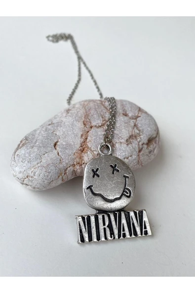 Nirvana Kolye Rock Metal Grup Zincir Kolye Pytkznkly34 - 3